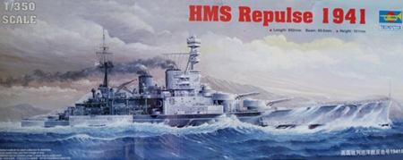 H.M.S REPULSE (TRUMPETER)