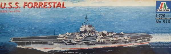 USS FORRESTAL (ITALERI)