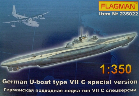 U-Boote U- type VIIC / Biber U-295 (FLAGMAN 1/350)