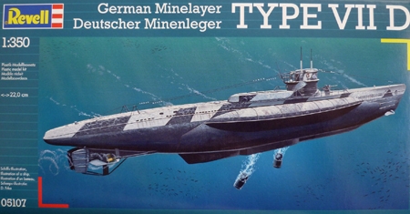 U-Boote U- type VIID U-217 (Revell 1/350)