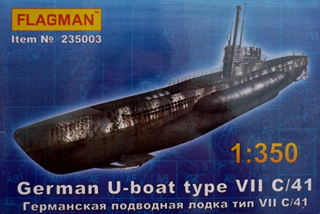U-Boote U- type VIIC/41 U-997 (FLAGMAN 1/350)