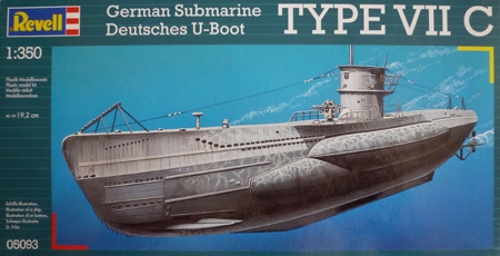 U-Boote U- type VIIC U-552 (Revell 1/350)